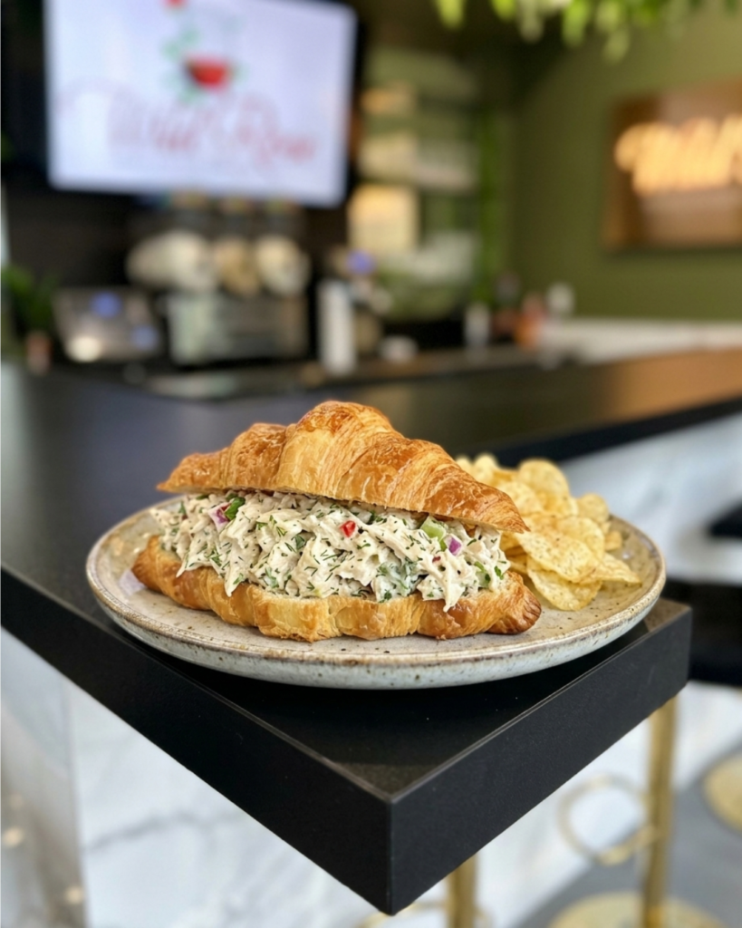 Chicken Salad on Croissant
